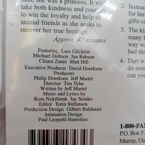 A Fairy Tale Christmas DVD NOS New Sealed Feature Films For Families Movie Night - Picture 4 of 4